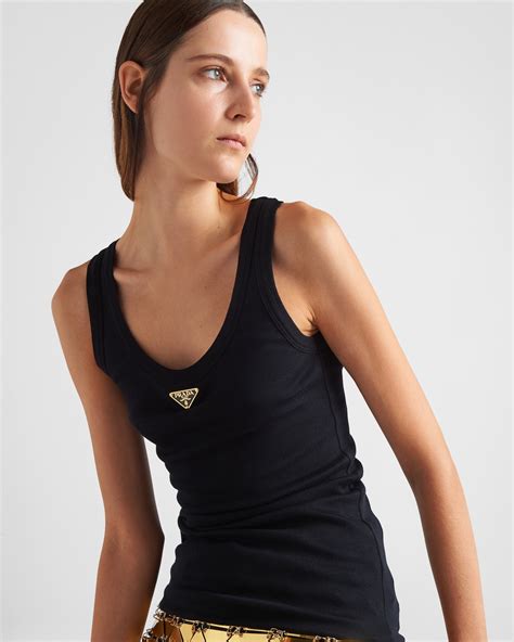 prada tank top schwarz|prada online shopping usa.